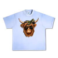Grape Ice camouflage long haired cow Urban Heavy Tee - Jasminsmagicworld