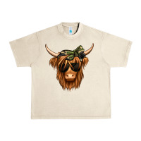 Sandshell camouflage long haired cow Urban Heavy Tee - Jasminsmagicworld