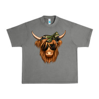Tornado camouflage long haired cow Urban Heavy Tee - Jasminsmagicworld