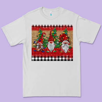 Christmas Gnomes Premium Tee Designed By Barkaloodesign