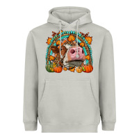 Moon Dust Fall Cow Rainbow Heavyweight Hoodie - LillyAllenDesigns