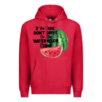 Cardinal Watermelon Crawl Premium Hoodie - Bettercallsaul