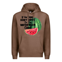 Chestnut Watermelon Crawl Premium Hoodie - Bettercallsaul