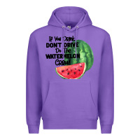 Purple Watermelon Crawl Premium Hoodie - Bettercallsaul