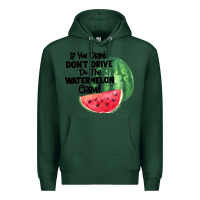 Sports Green Watermelon Crawl Premium Hoodie - Bettercallsaul