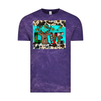 Cloud Purple christmas love Vintage Tee - JahusDesignShop