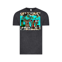 Vintage Black christmas love Vintage Tee - JahusDesignShop