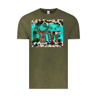 Vintage Olive christmas love Vintage Tee - JahusDesignShop