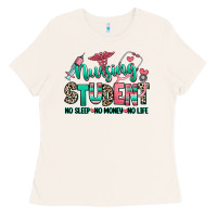 Bone nursing student no sleep no money no life Ladies Tee - RanaPortraitStore