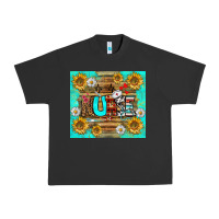 Pigment Black sunflower and daisy nurse tumbler Urban Heavy Tee - BundleAndBundleShop