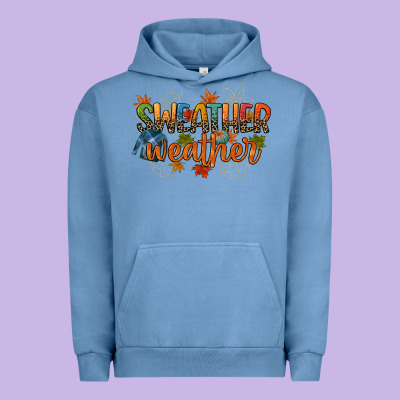 Sweather Weather Urban Hoodie Designed By Cowgirlartshop