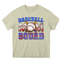 Mossy baseball mom squad Heavy Core Tee - texasbilliewilder
