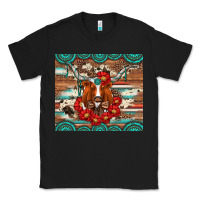 Black longhorn with gemstone Classic Tee - Artiststas
