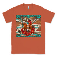 Copper longhorn with gemstone Classic Tee - Artiststas