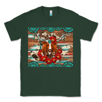 Sports Green longhorn with gemstone Classic Tee - Artiststas
