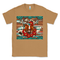 Toasted Coconut longhorn with gemstone Classic Tee - Artiststas
