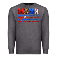 Charcoal Heather baseball mama Premium Sweatshirt - Artiststas