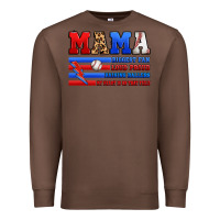 Chestnut baseball mama Premium Sweatshirt - Artiststas