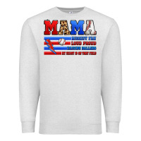 Oatmeal Heather baseball mama Premium Sweatshirt - Artiststas
