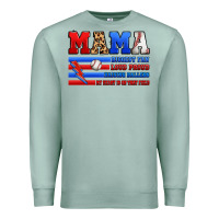 Seafoam baseball mama Premium Sweatshirt - Artiststas