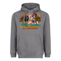 Storm Fall Cutest Pumpkin In The Patch Pig Heavyweight Hoodie - LillyAllenDesigns