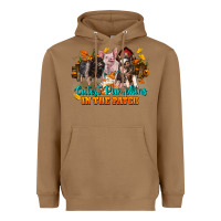 Toasted Coconut Fall Cutest Pumpkin In The Patch Pig Heavyweight Hoodie - LillyAllenDesigns