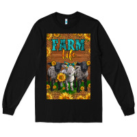 Black Western Baby Sheeps Farm Life Long Sleeve Tee - LillyAllenDesigns