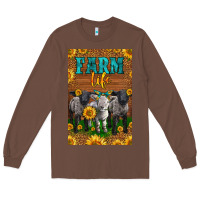 Chestnut Western Baby Sheeps Farm Life Long Sleeve Tee - LillyAllenDesigns