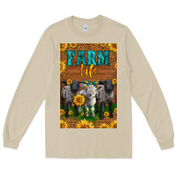 Mushroom Western Baby Sheeps Farm Life Long Sleeve Tee - LillyAllenDesigns