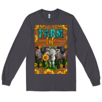 Smoke Western Baby Sheeps Farm Life Long Sleeve Tee - LillyAllenDesigns