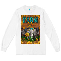 White Western Baby Sheeps Farm Life Long Sleeve Tee - LillyAllenDesigns