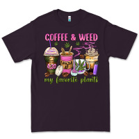 Plum coffee and weed my favorite plants Premium Tee - Zillion Design Studio