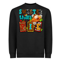 Black sweeter than pie with pumpkin pie Heavyweight Sweatshirt - AdoDesignShop
