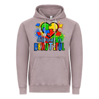 Vintage Zinc different is beautiful Vintage Hoodie - JahusDesignShop