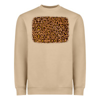 Mushroom leopard glitter background Heavyweight Sweatshirt - JahusDesignShop