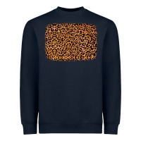Navy leopard glitter background Heavyweight Sweatshirt - JahusDesignShop