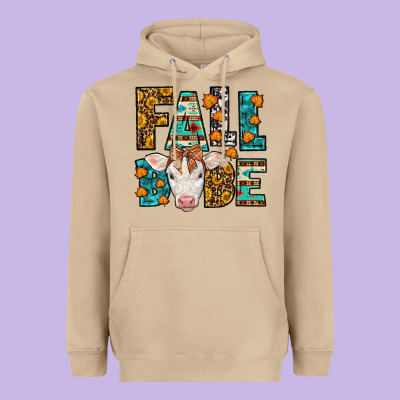 Fall Babe Baby Calf Heavyweight Hoodie Designed By Lillyallendesigns