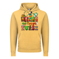 Vintage Mustard nacho average nurse Vintage Hoodie - AdoDesignShop