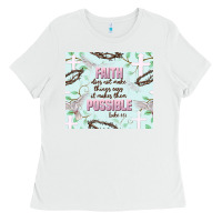White faith does not make things easy Ladies Tee - JahusDesignShop