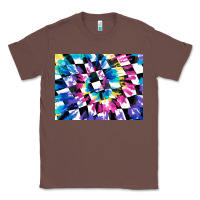 Chestnut tie dye colourful race flag background 3200x2400 Classic Tee - AdoDesignShop