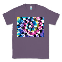 Lavender tie dye colourful race flag background 3200x2400 Classic Tee - AdoDesignShop