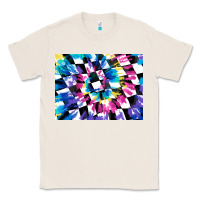 Natural tie dye colourful race flag background 3200x2400 Classic Tee - AdoDesignShop