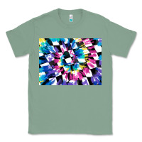 Sage tie dye colourful race flag background 3200x2400 Classic Tee - AdoDesignShop