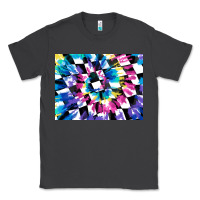 Smoke tie dye colourful race flag background 3200x2400 Classic Tee - AdoDesignShop