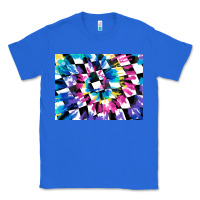 True Royal tie dye colourful race flag background 3200x2400 Classic Tee - AdoDesignShop