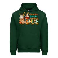 Forest Green pumpkin spice and everything nice Urban Hoodie - CowGirlArtShop