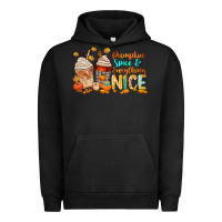 Pigment Black pumpkin spice and everything nice Urban Hoodie - CowGirlArtShop