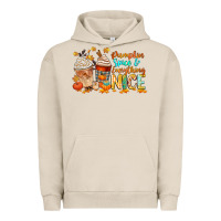 Pigment French Oak pumpkin spice and everything nice Urban Hoodie - CowGirlArtShop
