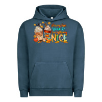 Pigment Midnight Navy pumpkin spice and everything nice Urban Hoodie - CowGirlArtShop