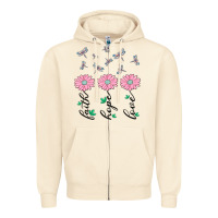 Sandshell faith hope love Zipper Hoodie - MaliasSmallBusiness